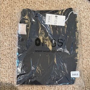 Figs Classic Black Scrub Pants